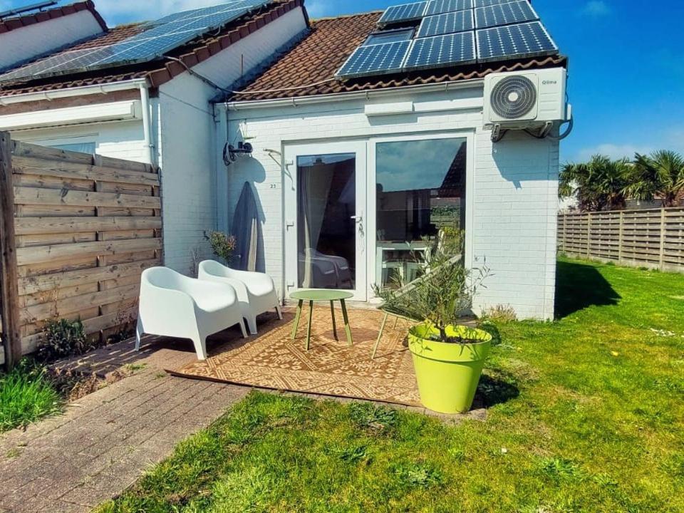 Salty - Vakantiehuisje Op De Grens Van Bredene-De Haan Kültér fotó