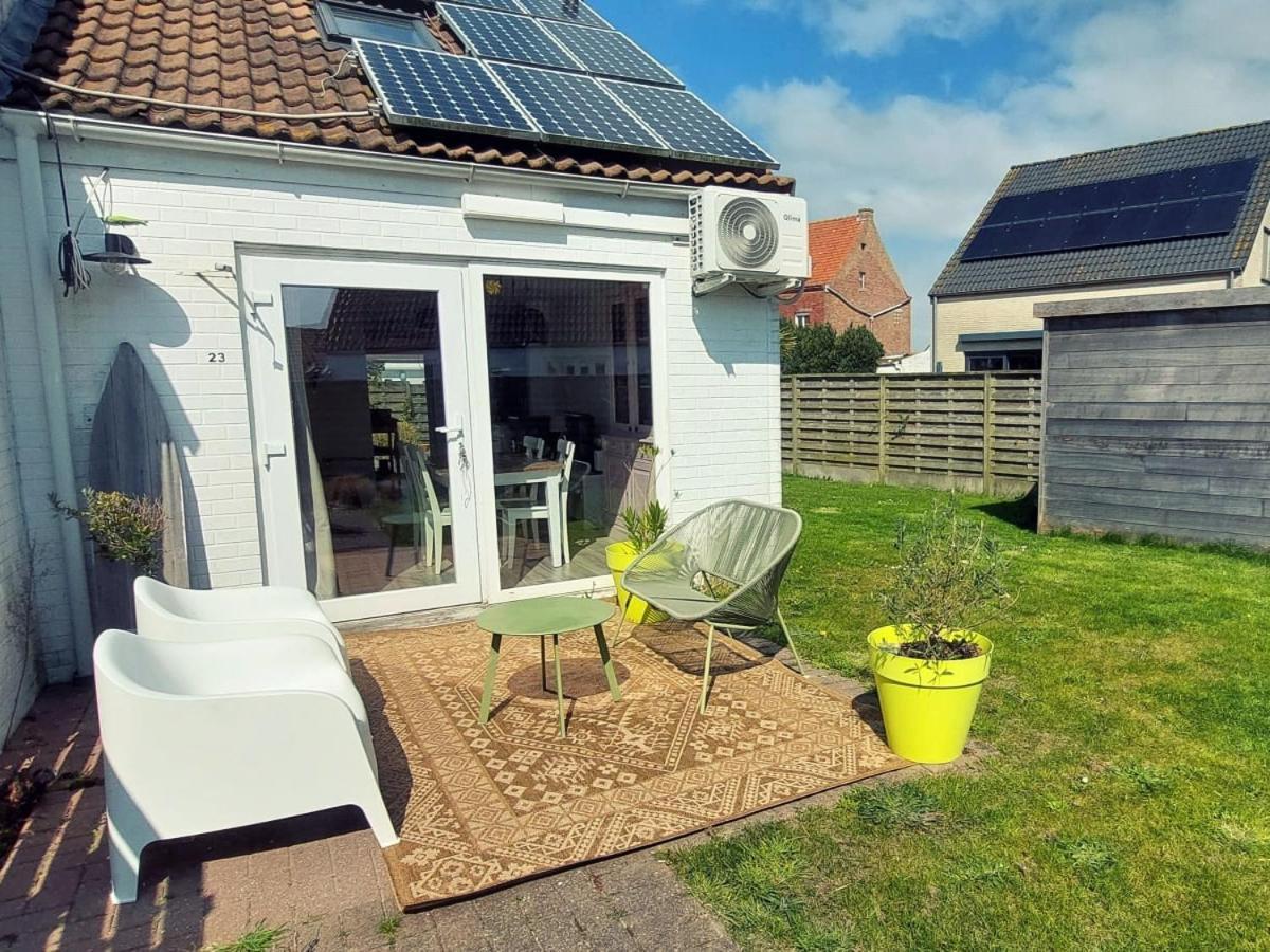 Salty - Vakantiehuisje Op De Grens Van Bredene-De Haan Kültér fotó